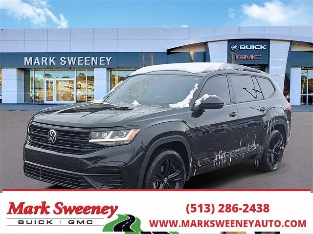 2023 Volkswagen Atlas 3.6L V6 SEL R-Line Black