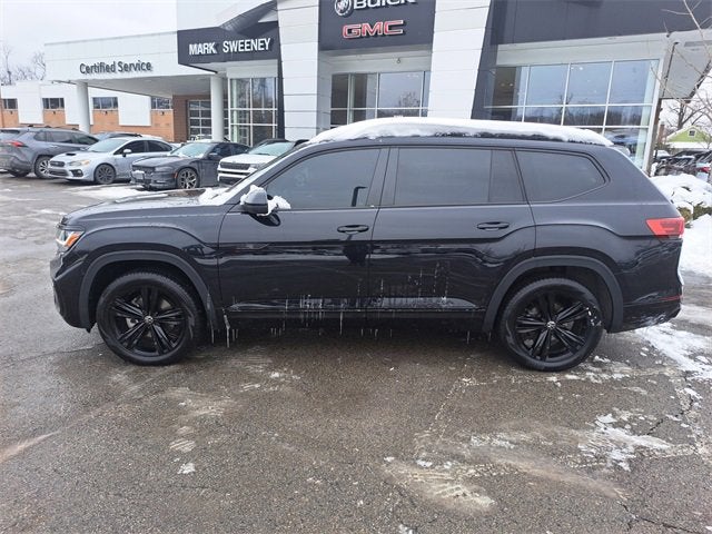2023 Volkswagen Atlas 3.6L V6 SEL R-Line Black
